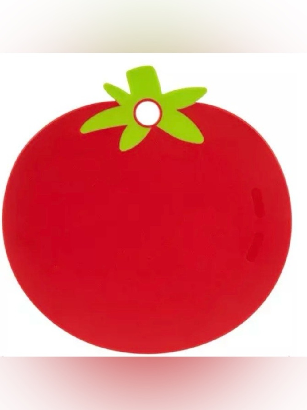 Red Tomato-Shaped Cutting Board - New